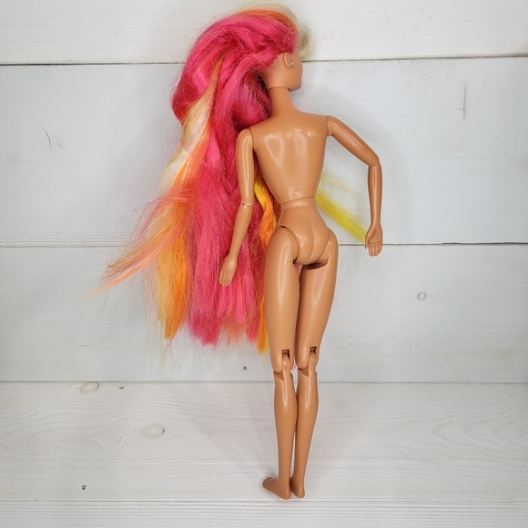 Vintage 1993 Hula Hair Barbie pink - Picture 5 of 7